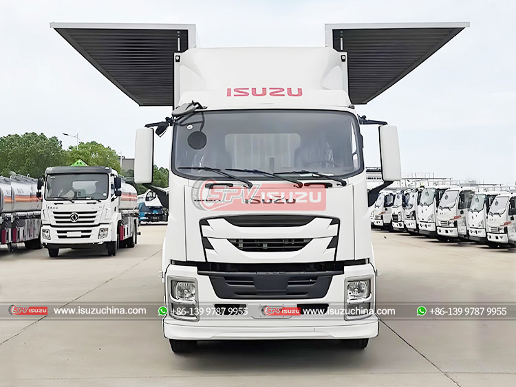 ISUZU GIGA 2-Axles Wing Van Lorry - Front Side