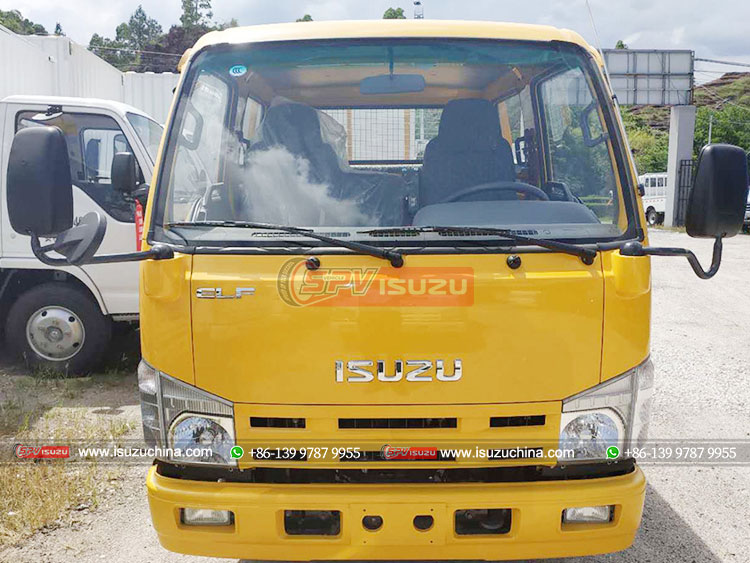 ISUZU 100P Sleeper Dump Truck - Front Side