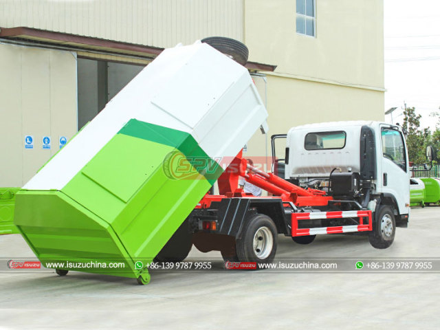 Hook Lift Trash Truck ISUZU