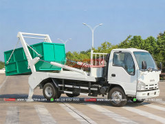 Swing Arm Trash Truck ISUZU