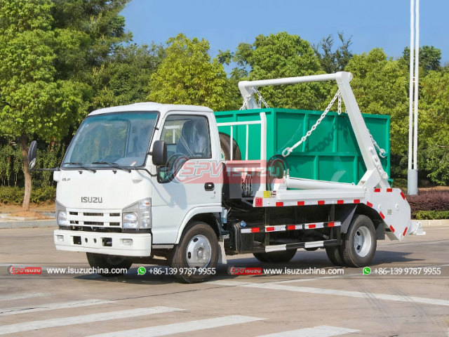 Swing Arm Trash Truck ISUZU