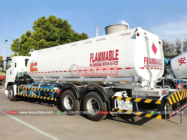 ISUZU GIGA 6X4 Heavy-duty Diesel Transfer Truck- Rear Left Side