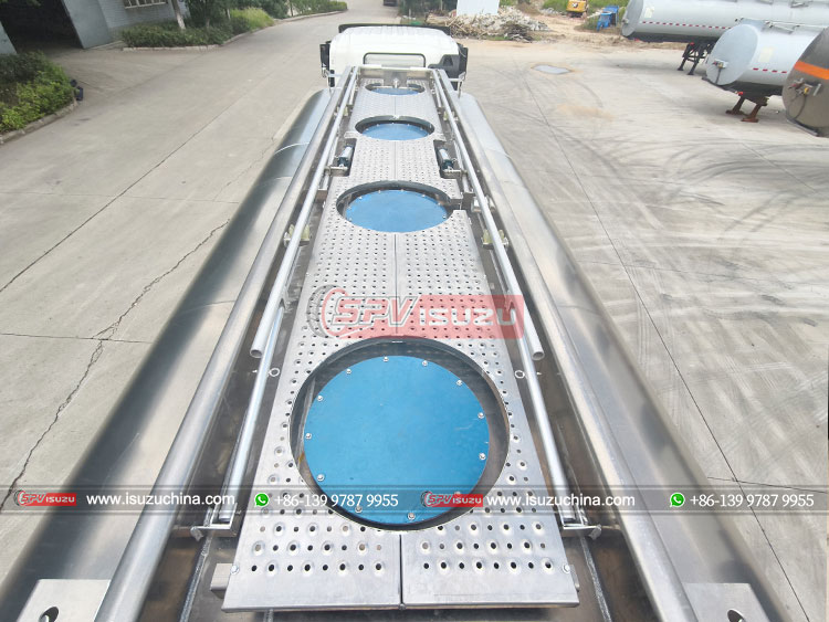 3-Compartment Manhole Covers of Fuel Tank Truck