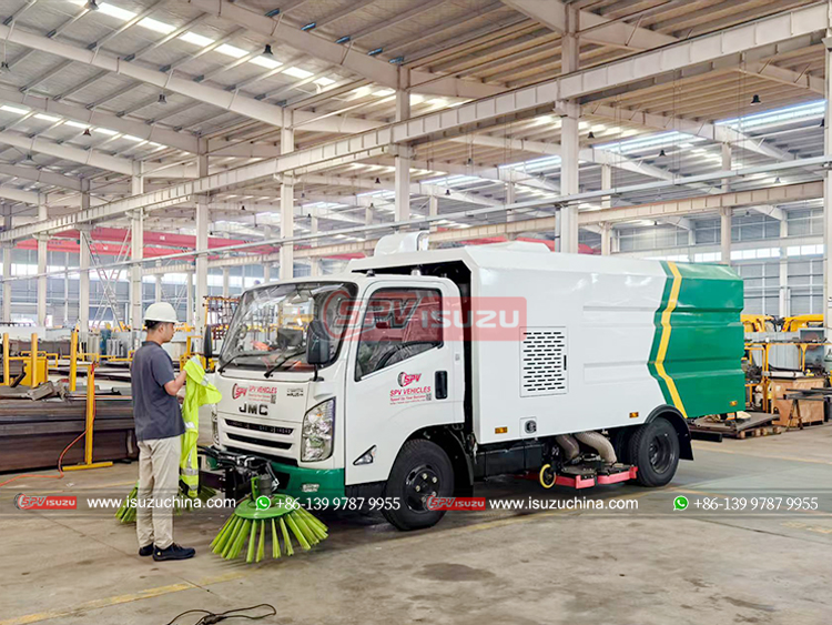 SPV 1 Unit of Street Vacuum Truck Testing By BV Team