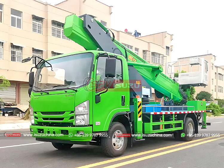 ISUZU Telescopic Aerial Platform Truck - Front Left Side