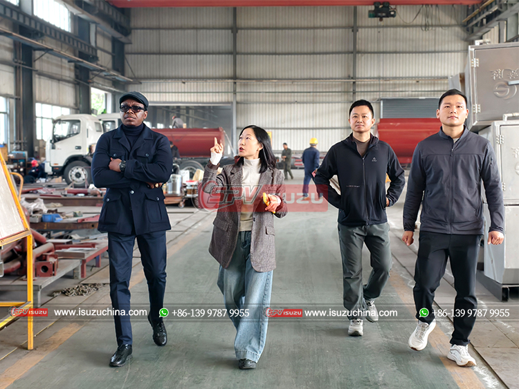 DRC Client VisitI SUZUCHINA Factory in SuiZhou