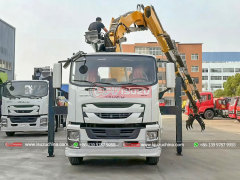 Truck-mounted Log Grapple
