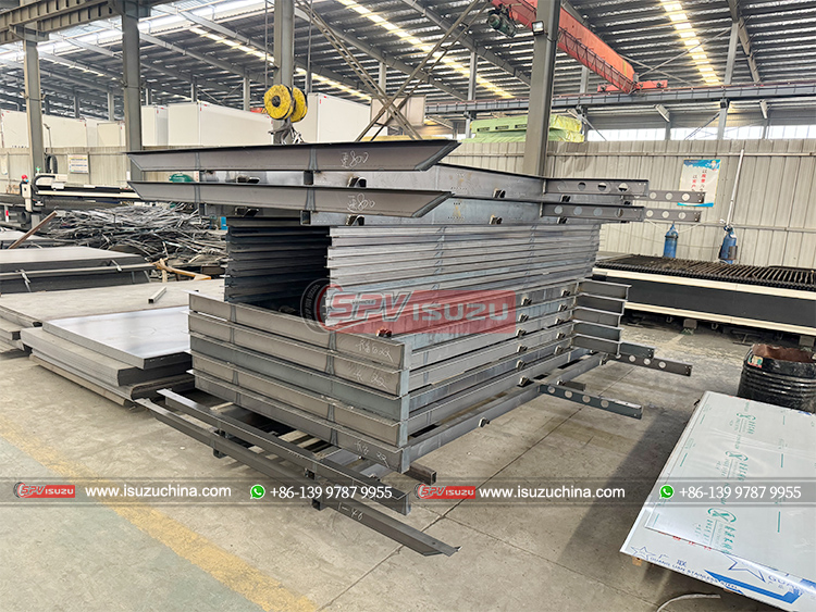 Iron Frmae of Refrigerator Truck