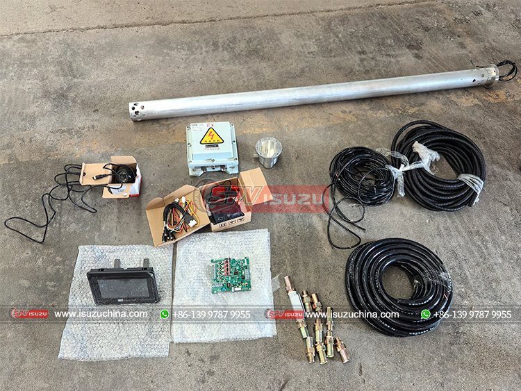 Parts of Intelligent System of Refueling Truck