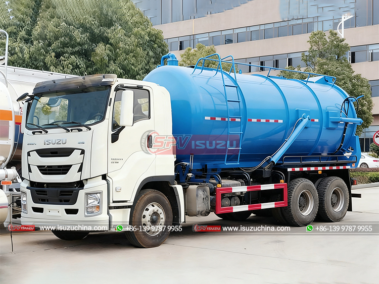 ISUZU GIGA 6x4 Sewage Vacuum Truck