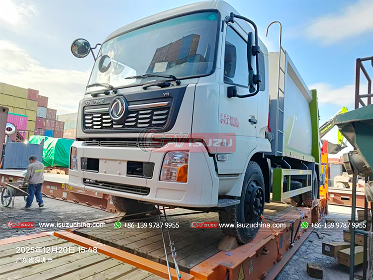 DONGFENG Garbage Collection Truck Exported to Cambodia