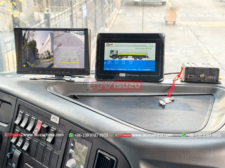 Smart Screen of Fuel Tanker Monitoring System