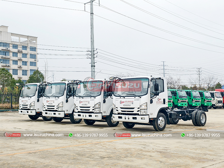 ISUZU KV100 Cargo Truck Chassis - Front Left Side