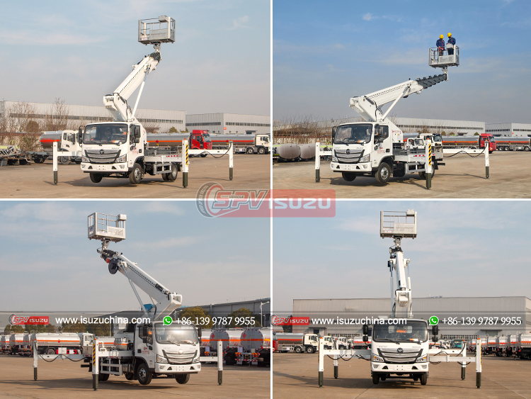 Foton 32M Hydraulic Telescopic Aerial Working Truck