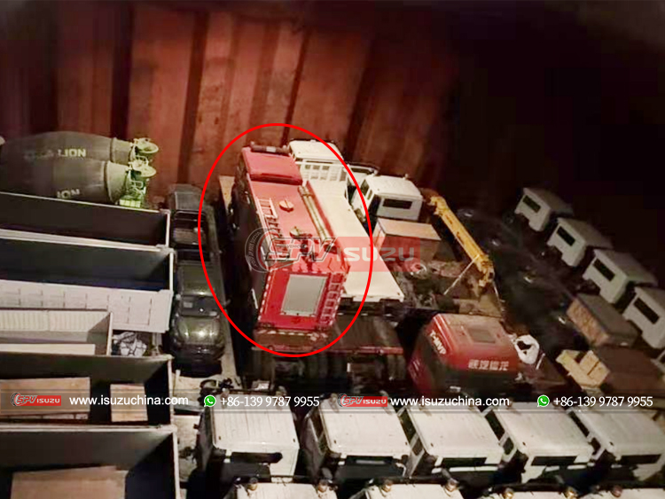 [Feb.2026] To Congo - 1 Unit of HOWO Fire Fighting Truck (8 CBM) 