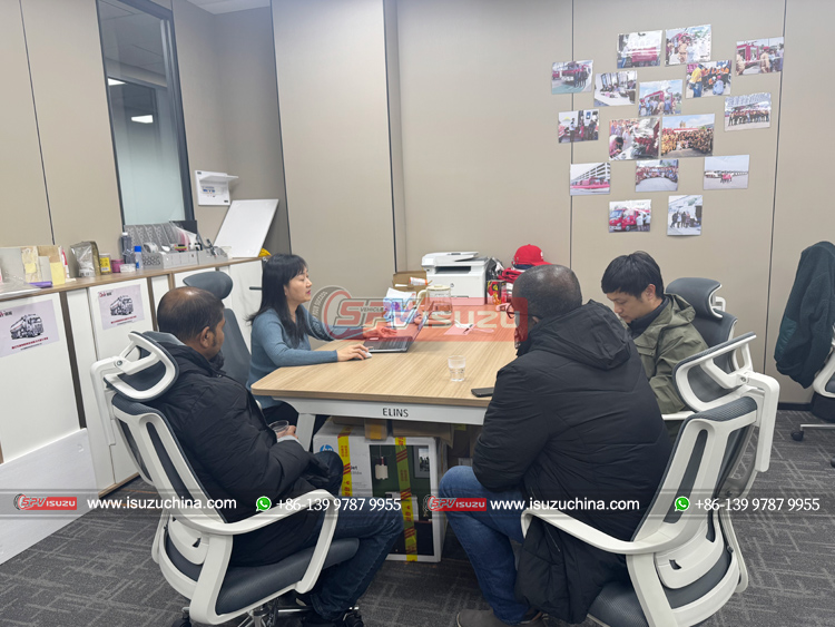 Maldives Clients Visited ISUZUCHINA Shanghai Office in Jan of 2026