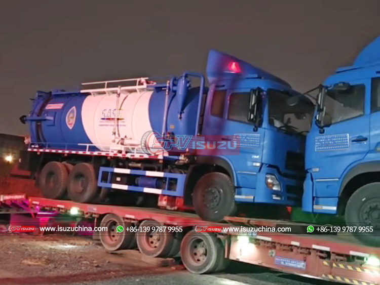 [Mar.2026] To Mozambique-Repeat Order for 1 Unit of 12,000 Liters Sewage Vacuum Truck DONGFENG