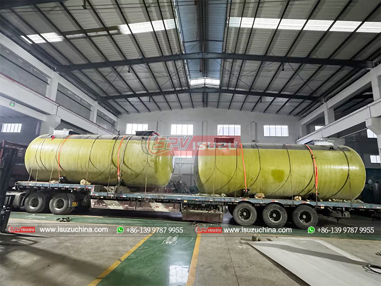 [April. 2026] To Ghana - 10 Units of Underground Fuel Storage Tanks (48m³‌)