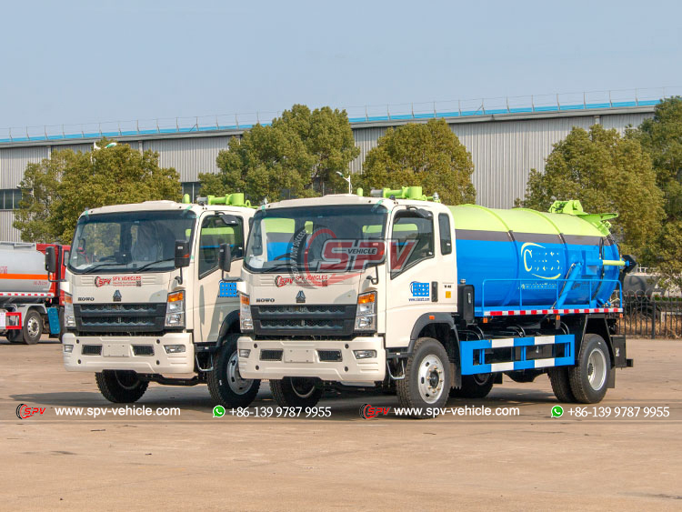 8,000 Litres Sewage Vacuum Truck To Caribbean Country