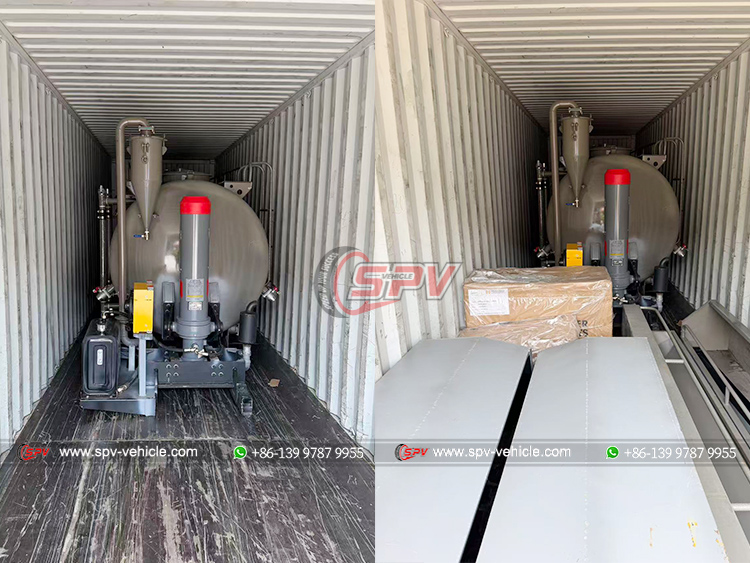 [May. 2026] To Brunei - Repeat Order for 1 Unit of 10,000 Liters Sewage Suction Tank