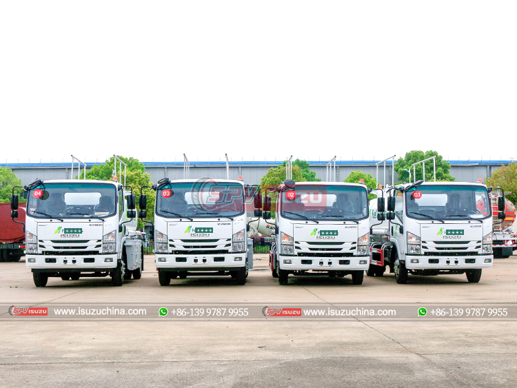 ISUZU Light Oil Delivery Truck - Front