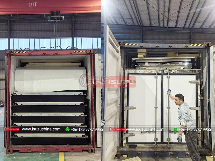 [June 2006] To Ghana - A Repeat Order for 20 Units of Reefer Van Truck CKD Units