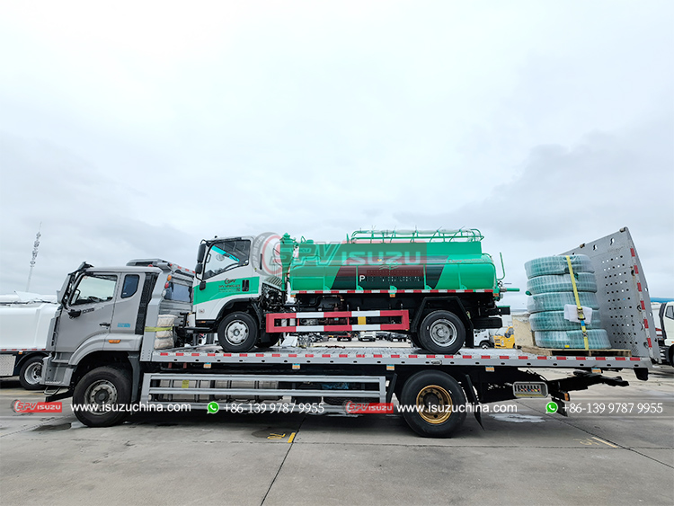 [July. 2026] To Rwanda - Repeat Order for 1 Unit of ISUZU Waste Liquid Disposal Truck (5,000 Liters)