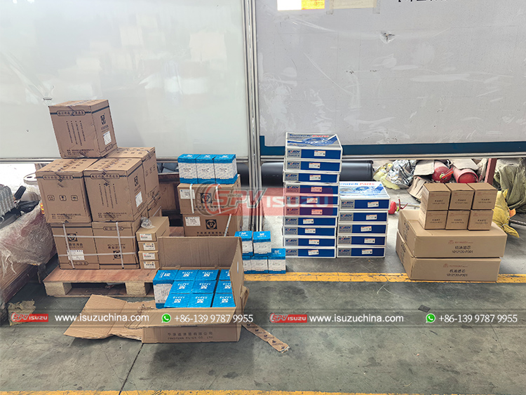 Spare Parts for Toilet Vacuum Truck to Rwanda