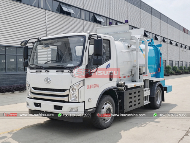 8 CBM Electric Food Waste Collection Truck