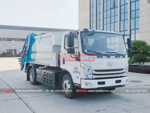 Electric Garbage Compactor Truck