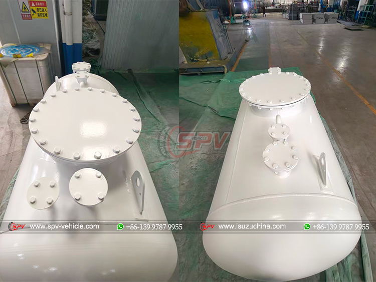 Top Side of 2 Fuel Tanks
