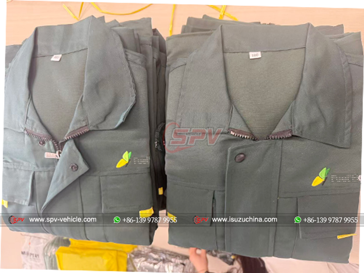 Work Uniforms for Fuel Supply Company in DR.Congo