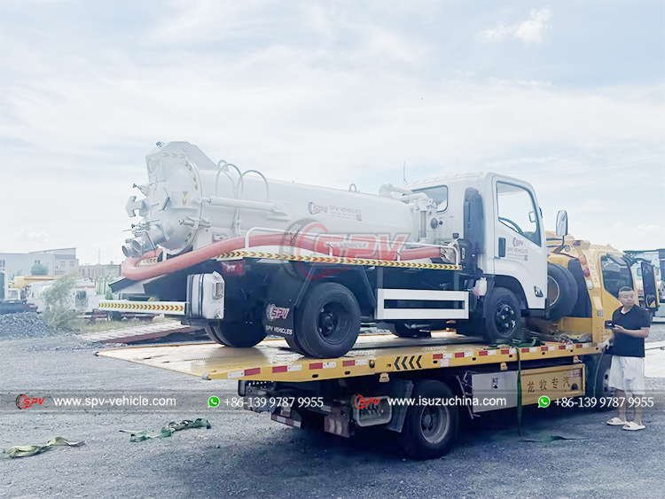 [Aug. 2026] To Maldives - 1 Unit of 1,000 Liters Sewage Vacuum Truck JMC