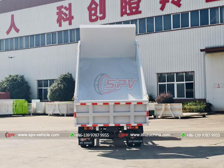 Light-duty Dump Truck ISUZU - Rear