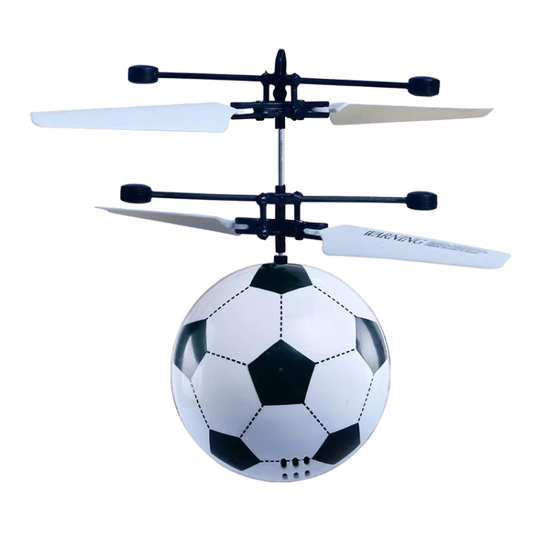 Intermitente Footy Flyer juguete RC fútbol helicóptero bola Mini juguete volador Spinner para niños