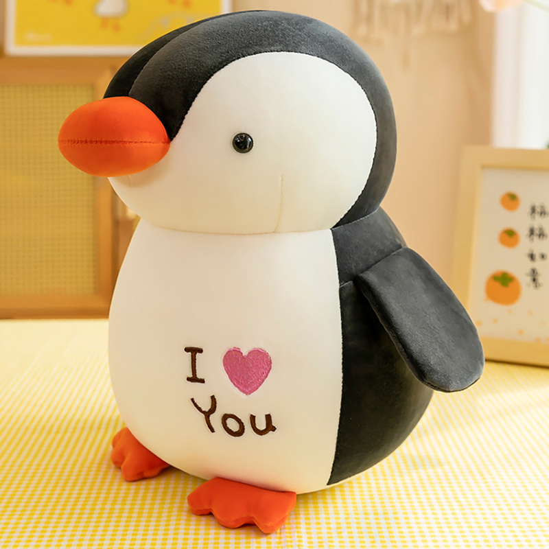 CM-TOP juguetes de pingüino de peluche suave para bebé, los últimos animales de pingüino de peluche