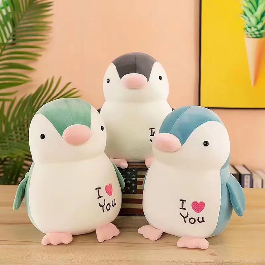 CM-TOP juguetes de pingüino de peluche suave para bebé, los últimos animales de pingüino de peluche