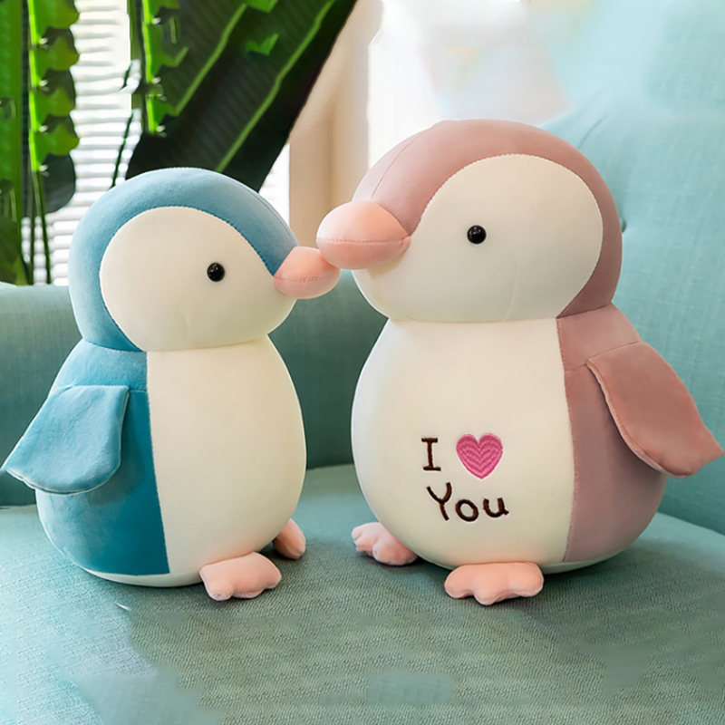 CM-TOP juguetes de pingüino de peluche suave para bebé, los últimos animales de pingüino de peluche