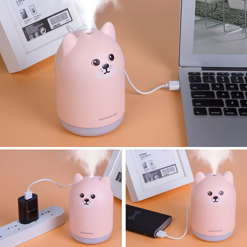 CM-TOP Humidificador de aire Humidificador de niebla fría portátil para habitación ultrasónica