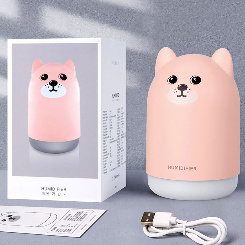 CM-TOP Humidificador de aire Humidificador de niebla fría portátil para habitación ultrasónica