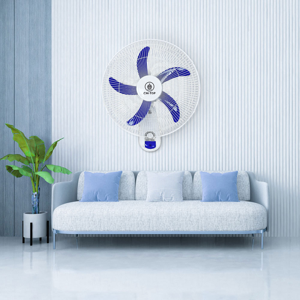 CM-TOP Ventilador Oscilante de Pared con Inclinación Ajustable