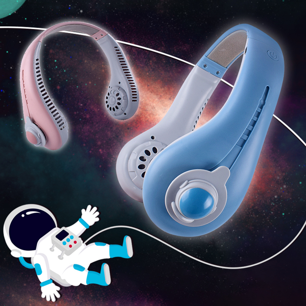 FS307 CM-TOP Ventilador de Cuello Portátil Manos Libres sin Aspas