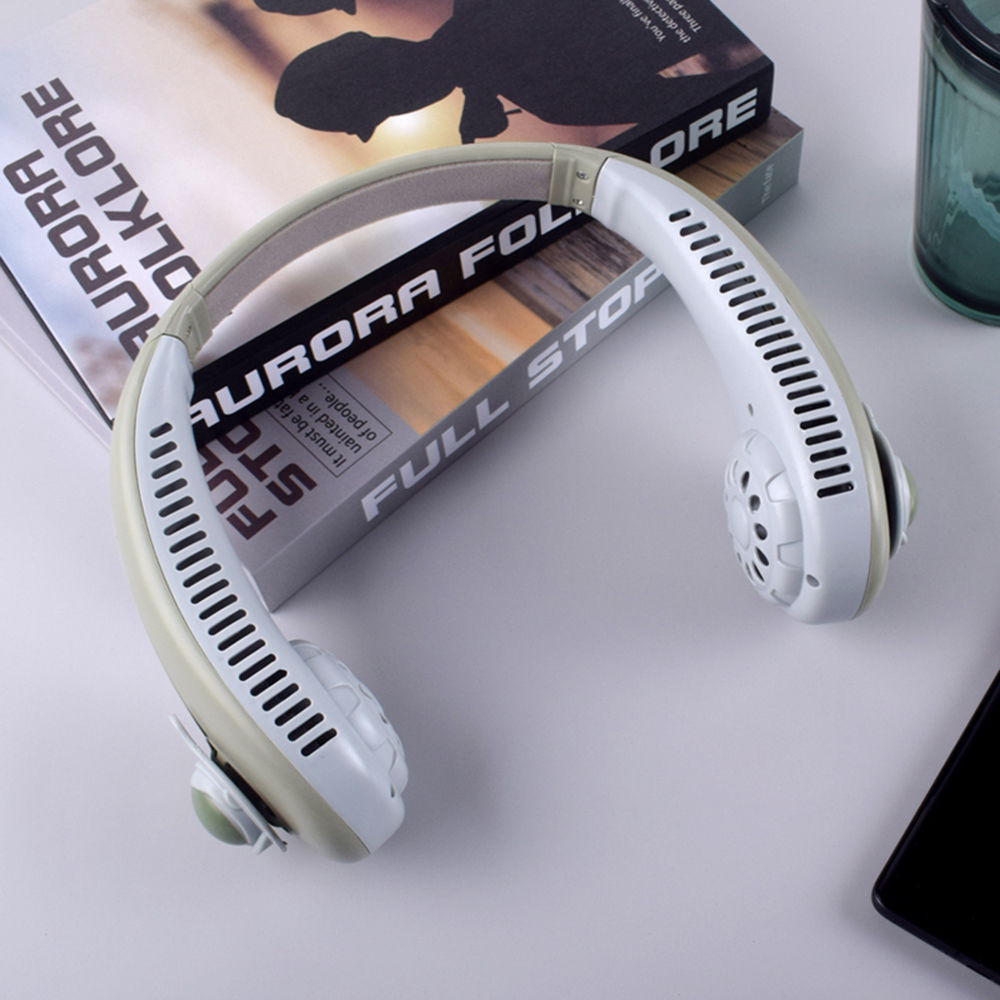 FS307 CM-TOP Ventilador de Cuello Portátil Manos Libres sin Aspas