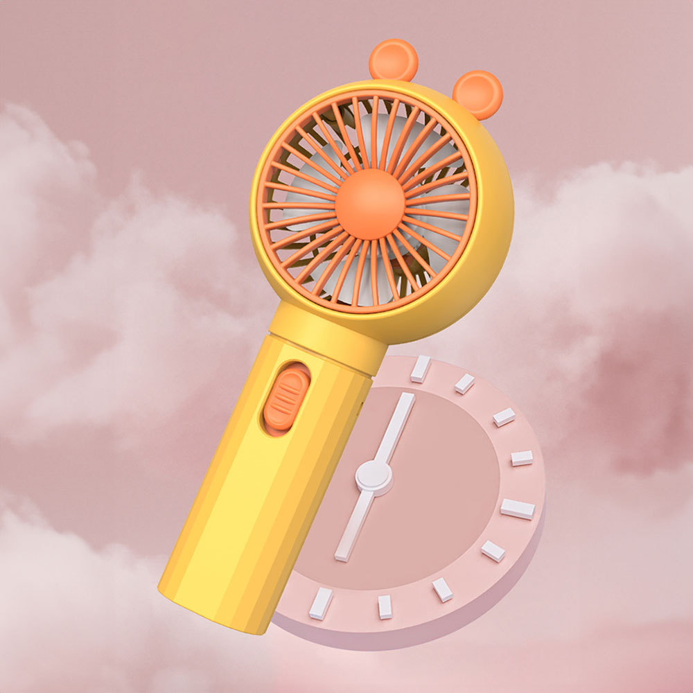 FS296 CM-TOP Lindo Pequeño Ventilador de Mano USB Recargable