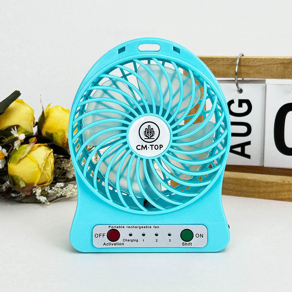 FS65 CM-TOP Mini Ventilador de Escritorio Portátil de 3 Velocidades