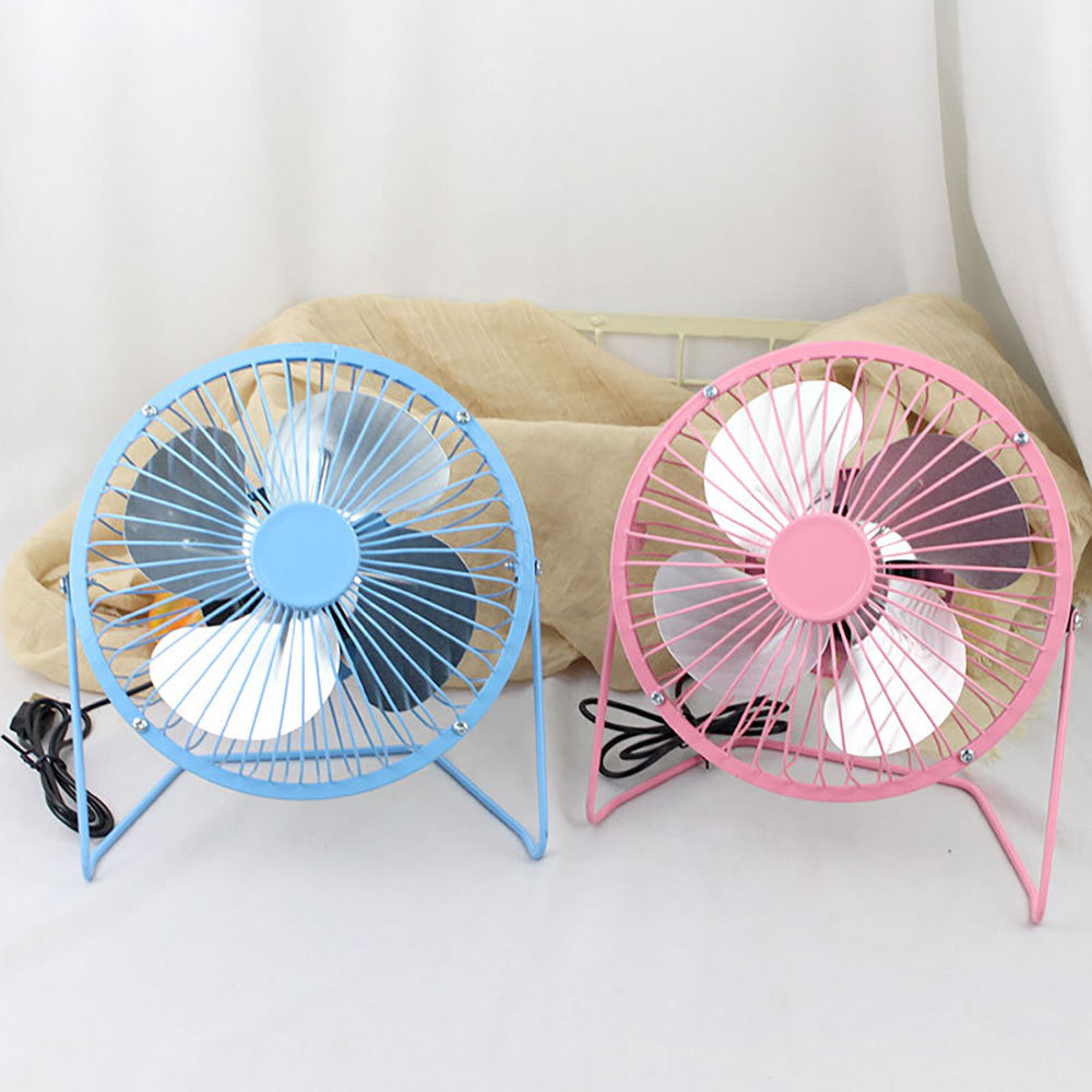 FS69 Mini Ventilador de Escritorio Conexión USB para Hogar y Oficina