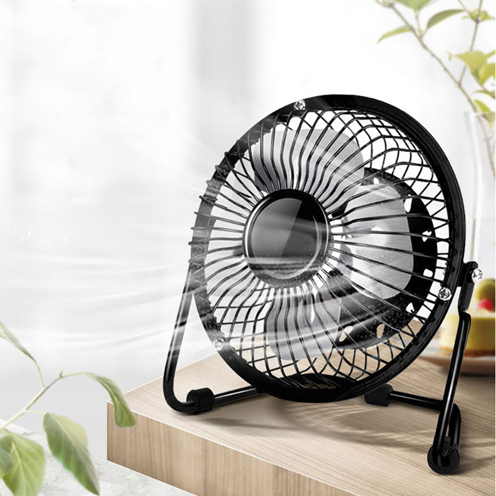 FS69 Mini Ventilador de Escritorio Conexión USB para Hogar y Oficina