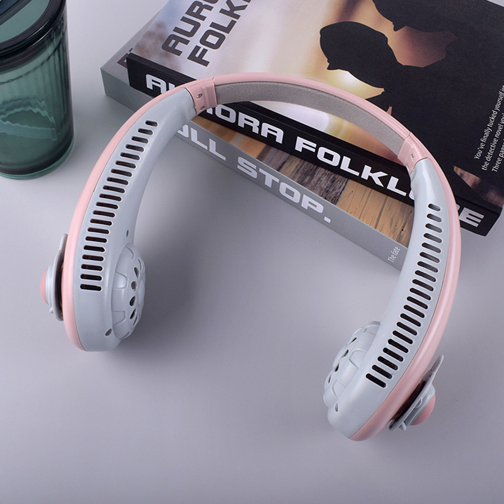 FS307 CM-TOP Ventilador de Cuello Portátil Manos Libres sin Aspas