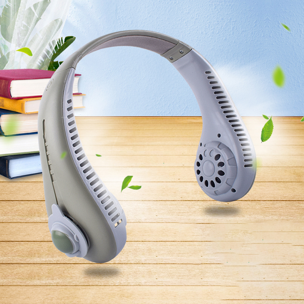 FS307 CM-TOP Ventilador de Cuello Portátil Manos Libres sin Aspas