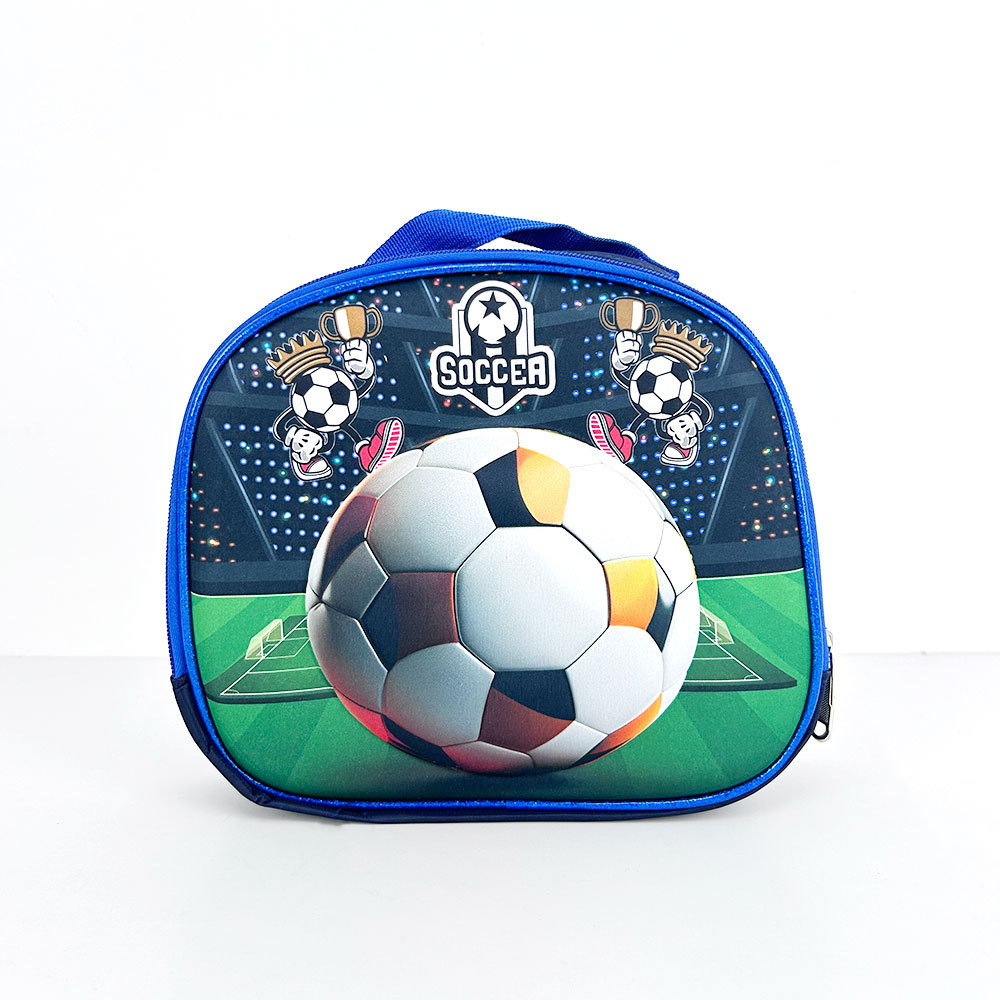 BAG340  CM-TOP Set 3 Mochila Escolar Viajes Futbol Para Niños Y Niñas